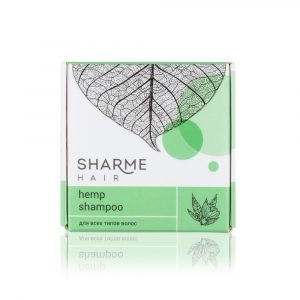 Натуральный твердый шампунь Sharme Hair Hemp (конопля) 4